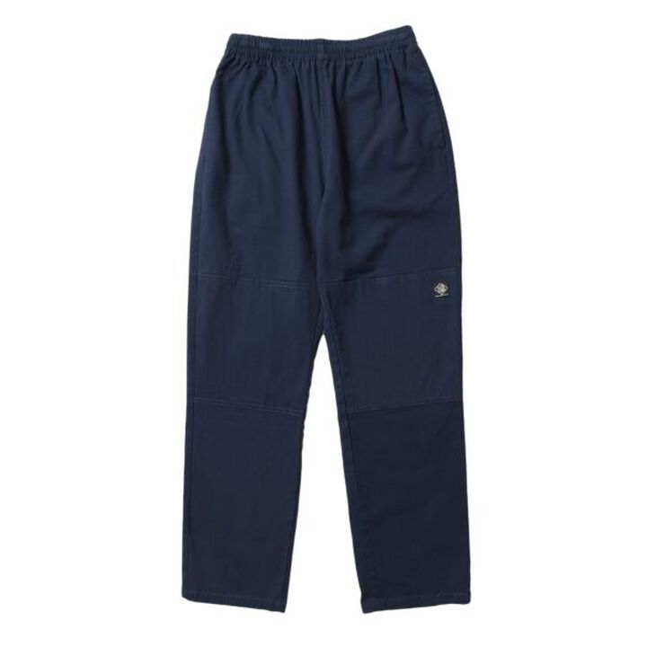 [Adult Size Available] Color Twill Double Knee Pants,Black, medium image number 4