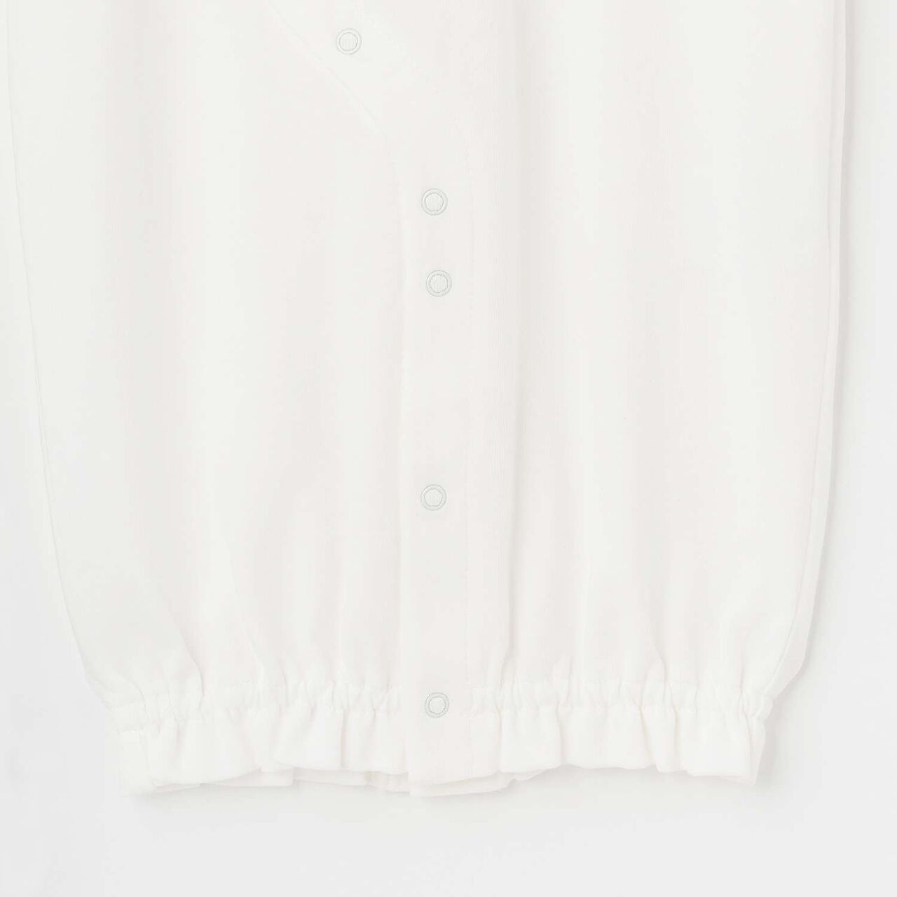 Liberty Rabbit & Bear Appliqu&eacute; 2WAY Romper,Pearl white, large image number 7