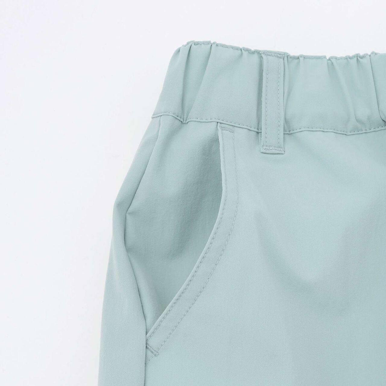 Water-Repellent Cargo Pants,Emerald green, large image number 16