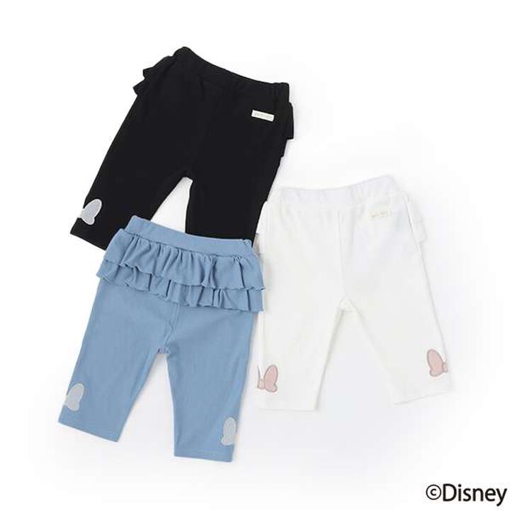 [Disney] Side Ribbon 7/8 Length Leggings,Sax blue, medium image number 12