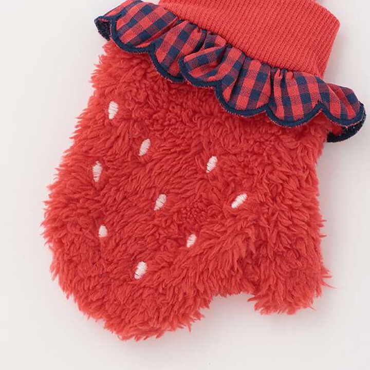 Strawberry Mittens,Red, medium image number 1