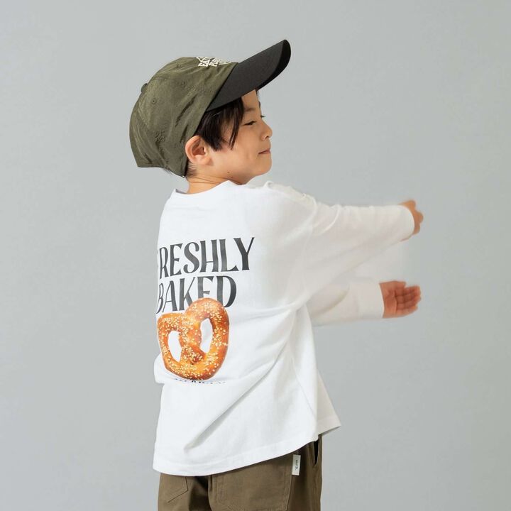 100% Cotton 365D. Assorted Transfer Wide Long Sleeve T-Shirt,Yellow, medium image number 2