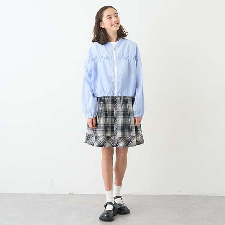 Ribbon Tulle Skirt,Black, medium image number 14