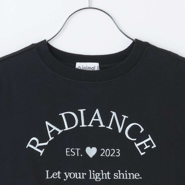 100% Cotton Anti-Stain Layered Short Long-Sleeve T-Shirt,Lavender, medium image number 14