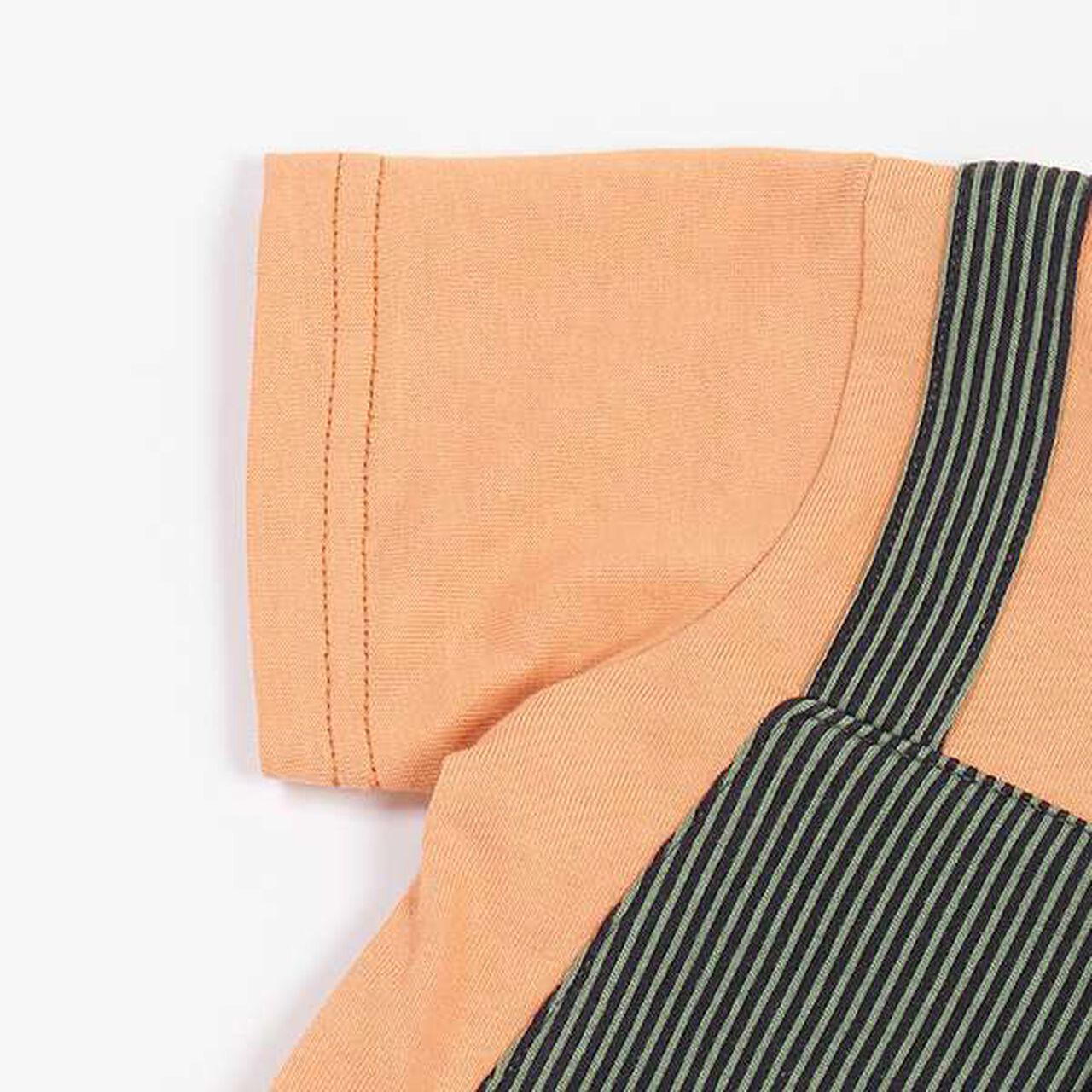 Salopette-Style Coverall,Green, large image number 3