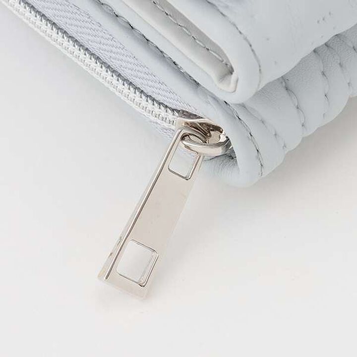 Quilted Tri-Fold Wallet,Lavender, medium image number 5