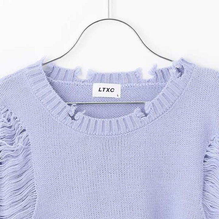 [LTXC] Damage Knitwear,Emerald green, medium image number 2