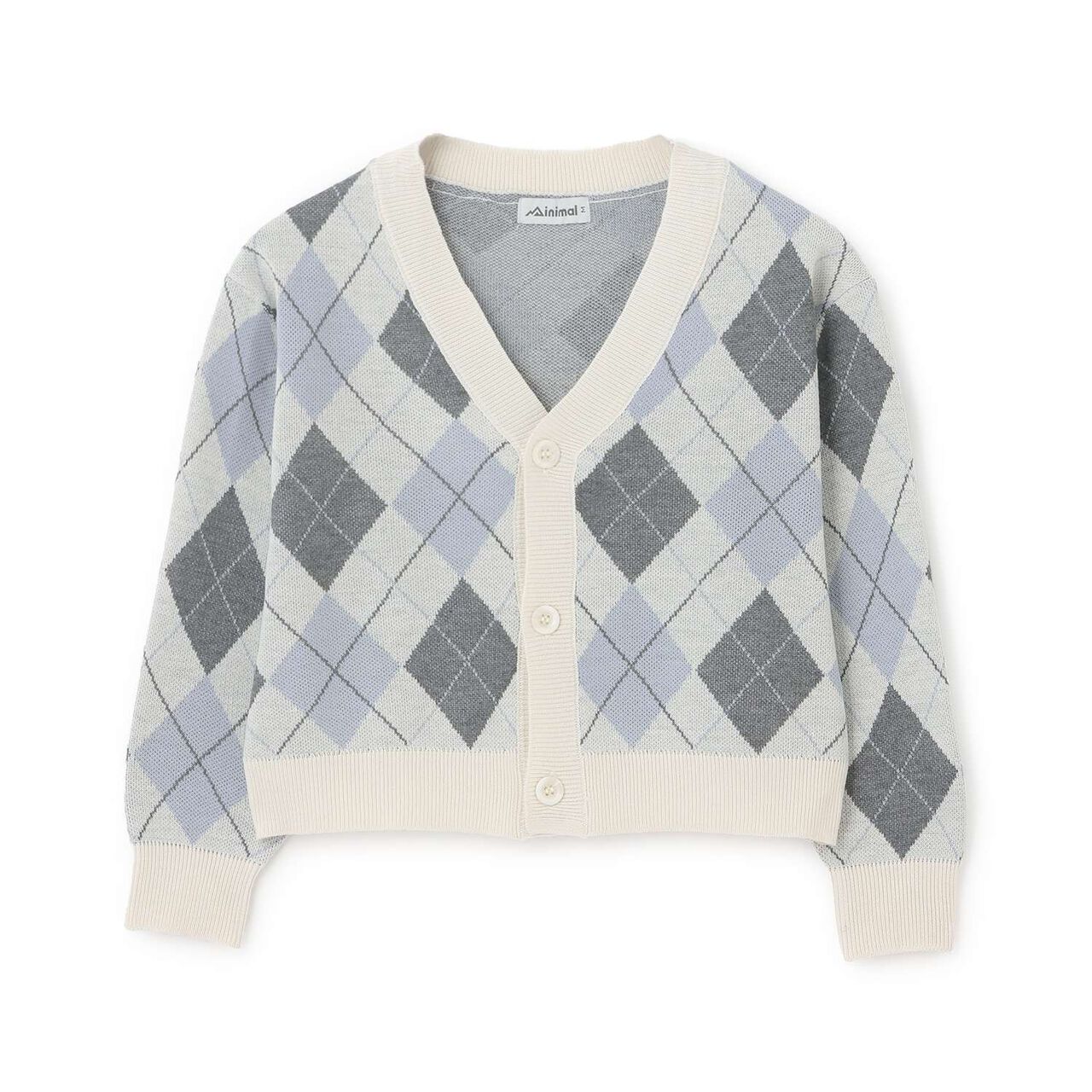 [Arael] Argyle Cardigan,Emerald green, large image number 8