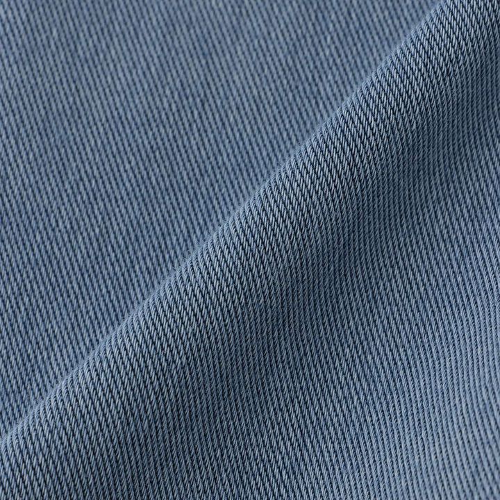 [Cool Touch] 3/4 Length Hem Frill Leggings,Sax blue, medium image number 4