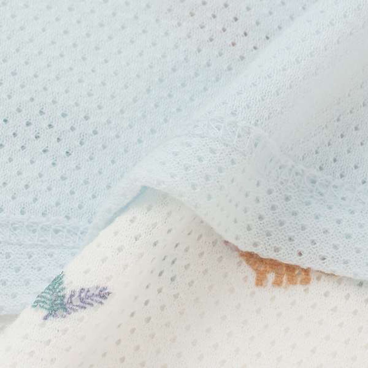 [Weak Acidity] Mesh Tank Undergarments 2P,Ivory, large image number 6