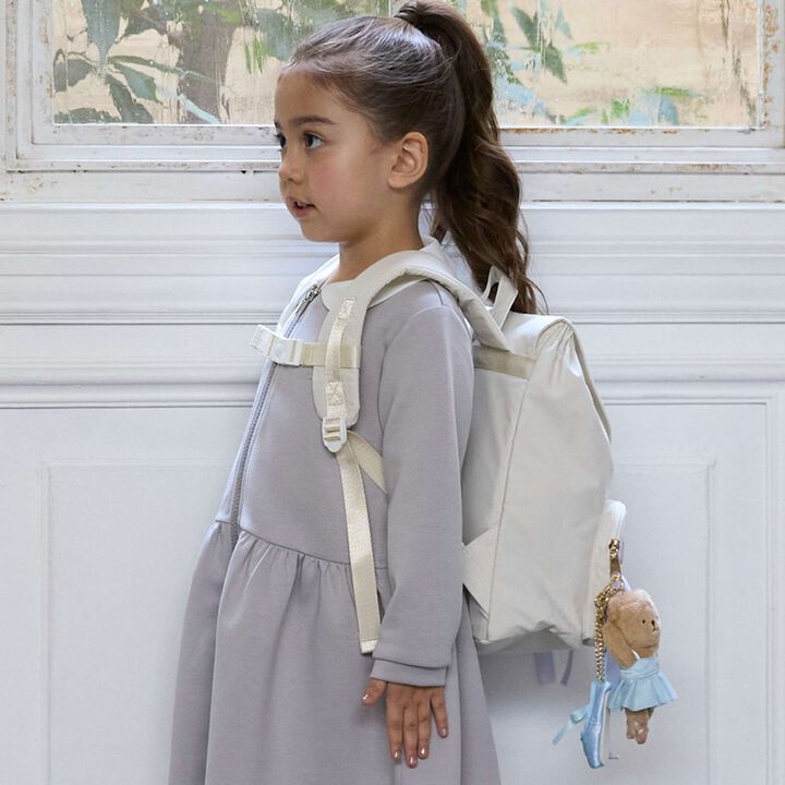 Pocket Ribbon Backpack,Ivory, medium image number 1