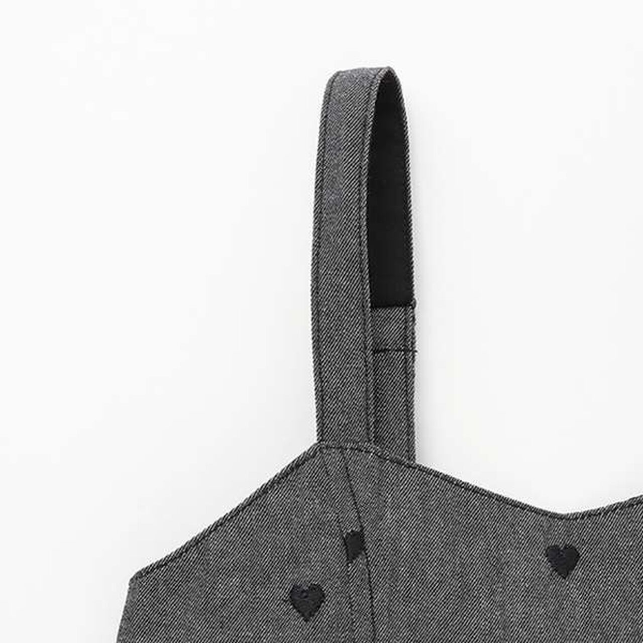 Shoulder Opening T-Shirt & Camisole One-Piece Dress Set,Black, large image number 13