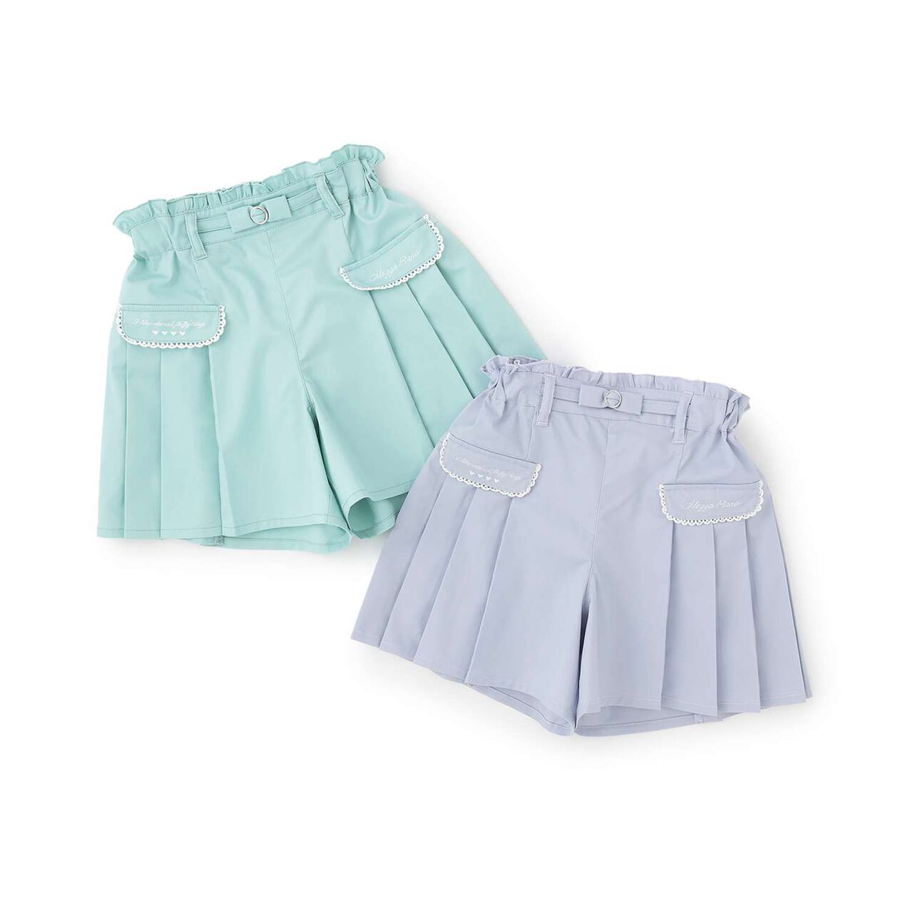 [Restock] Pleated Culotte Skirt [Not Available in Direct Stores],Mint, large image number 6