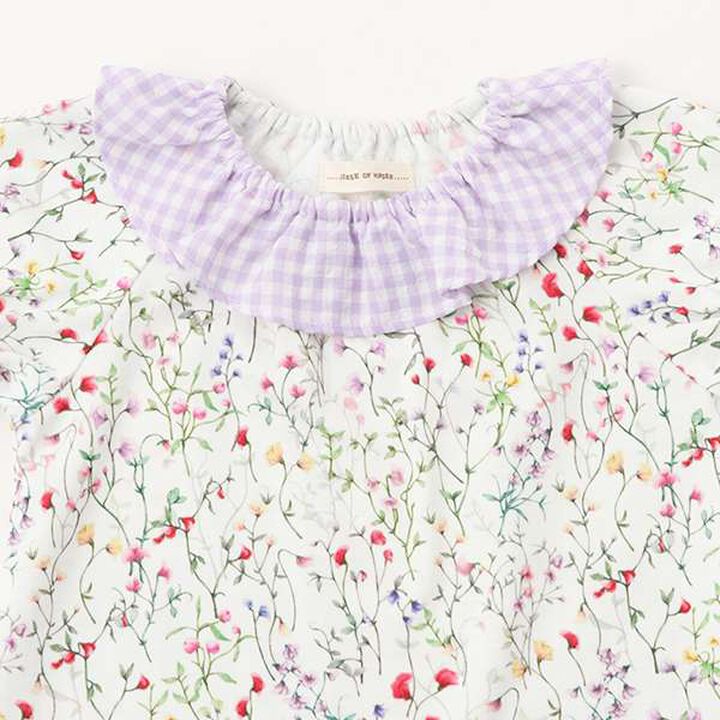 Botanical Garden Baby Suit,Lavender, medium image number 3