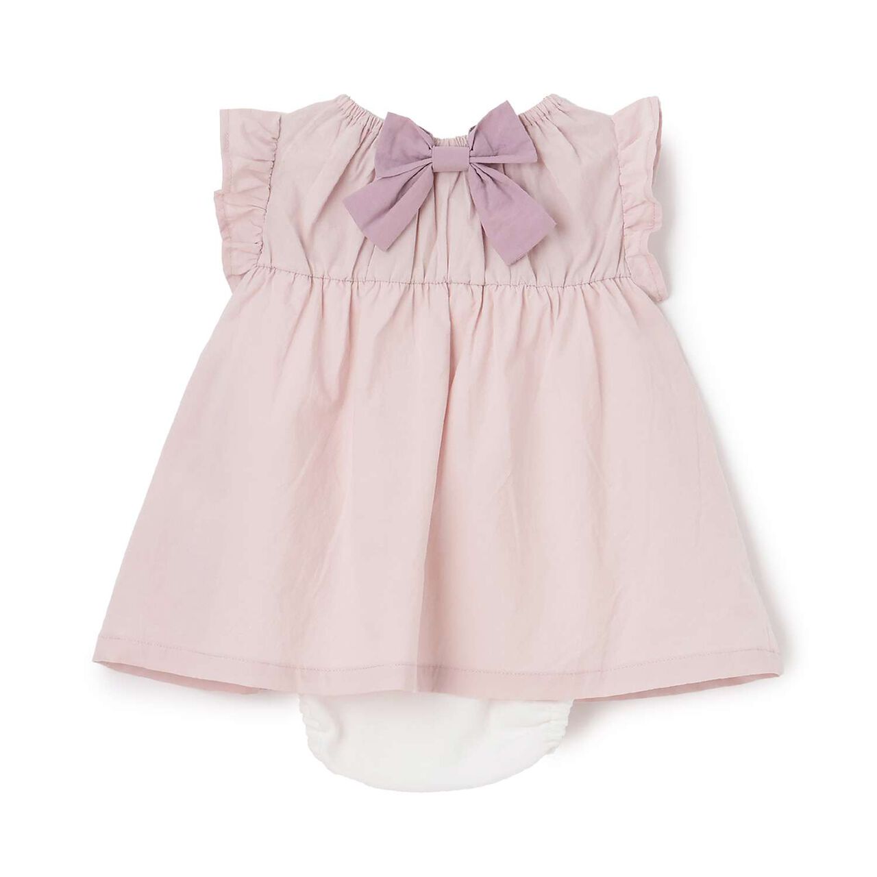 Link Strawberry Embroidery OP Romper,Off white, large image number 8