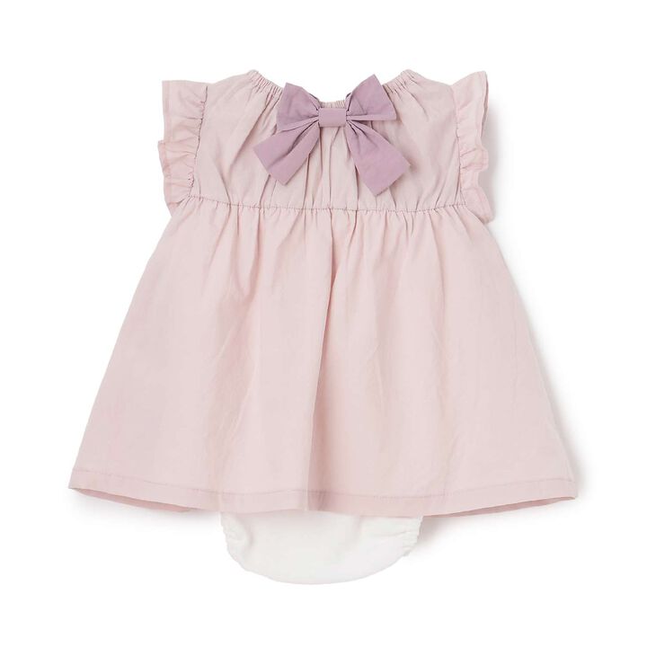 Link Strawberry Embroidery OP Romper,Off white, medium image number 8