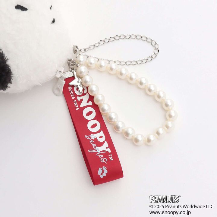 Snoopy Face Pouch [PEANUTS],White, medium image number 2