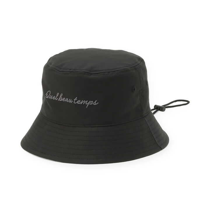 [Water-Repellent] [UV Protection] Bucket Hat,Black, medium image number 1