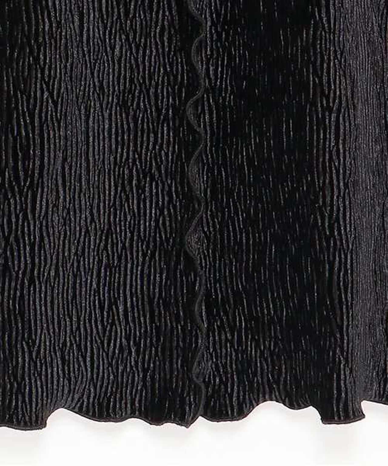 Velour Pleated Skirt,Blue gray, large image number 8