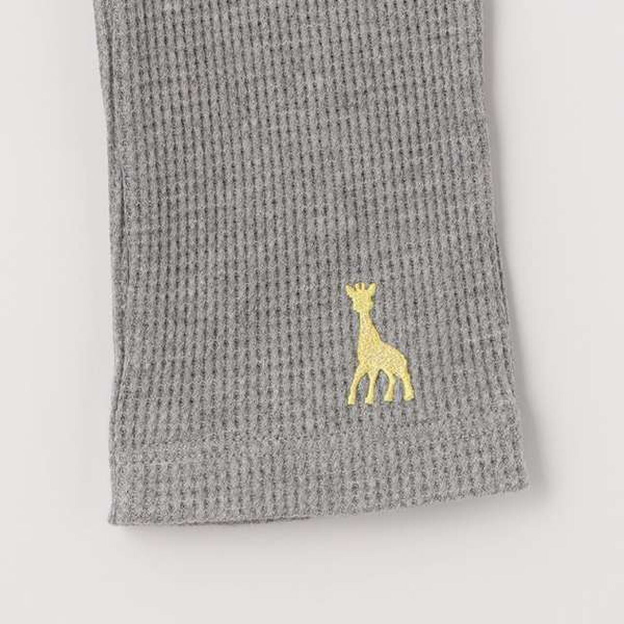 [Made in Japan] 9/10 Length Waffle Leggings,Gray, large image number 3