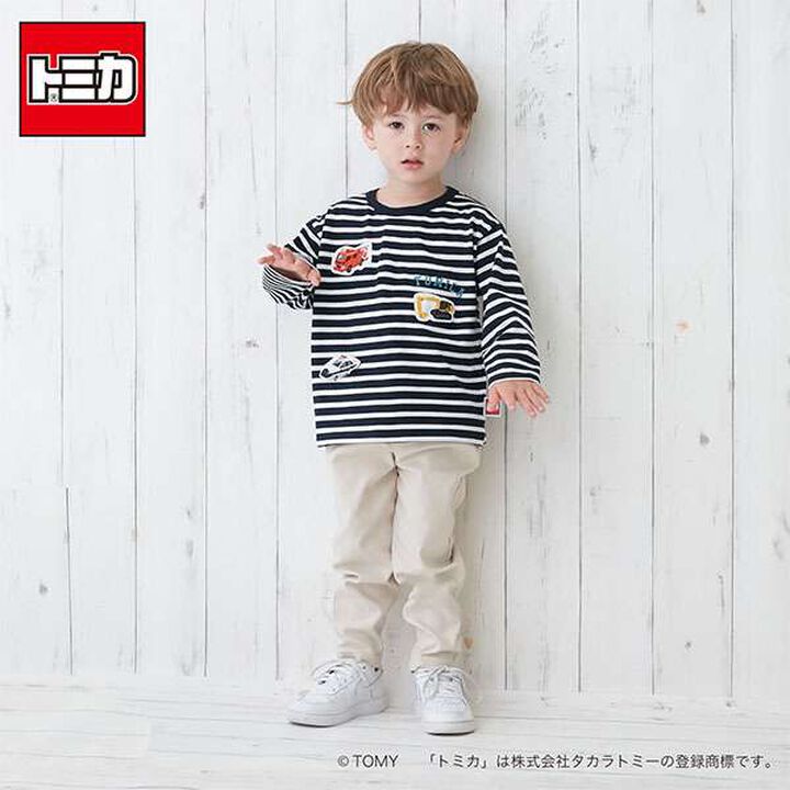 TOMICA Appliqu&eacute; Long Sleeve T-Shirt,Yellow, medium image number 16