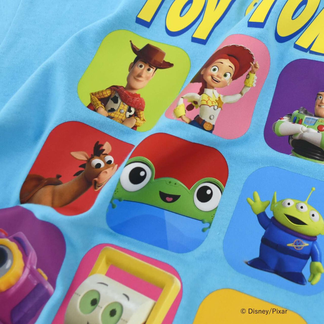 [Disney-Pixar-Toy Story] Toy Story Group Art Wide Short-Sleeve T-Shirt,Charcoal gray, large image number 20
