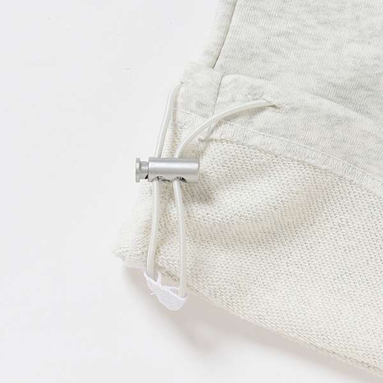 [LTXC] Quick-Dry Absorbent Waist Logo Sweatpants,Smoke white, large image number 9