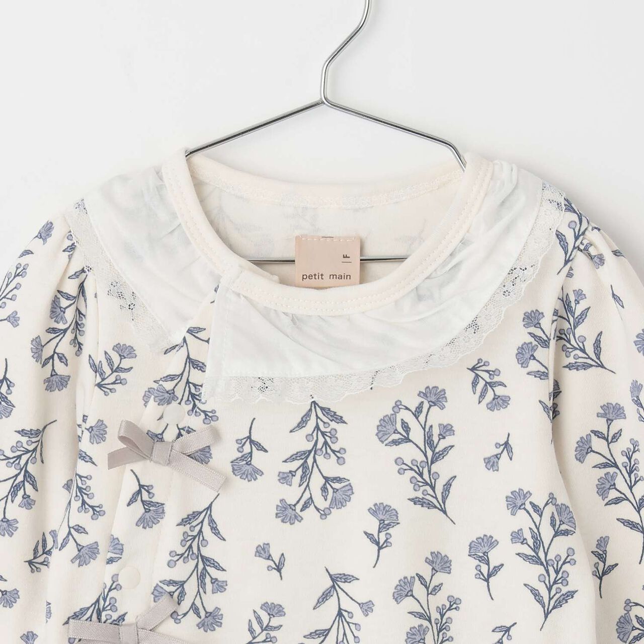 [Weak Acidity] Frilled Collar 2 WAY All-in-One,Light blue, large image number 3