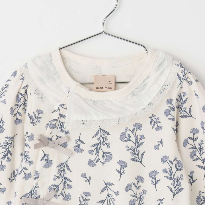 [Weak Acidity] Frilled Collar 2 WAY All-in-One,Light blue, medium image number 3