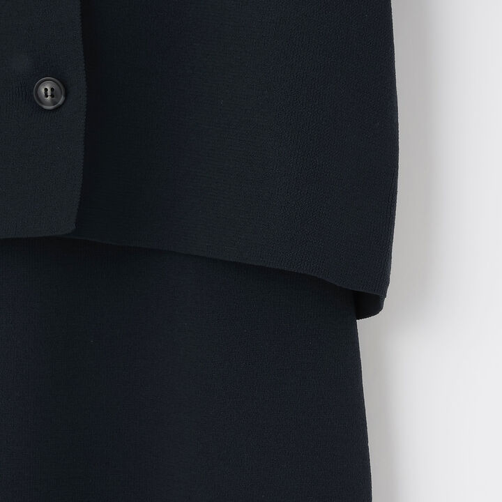 [Formal] Knitwear Jacket and One-Piece Dress Set,Light beige, medium image number 16