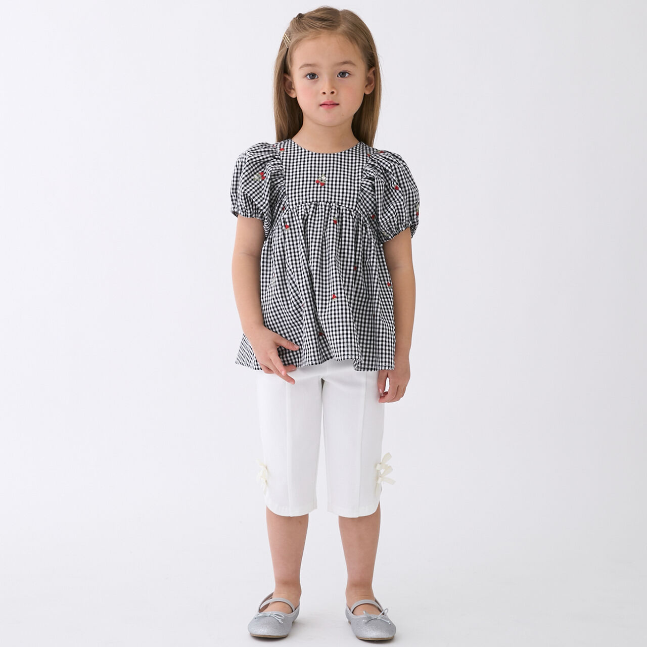 Link Strawberry Puff Tunic,Ivory, large image number 5