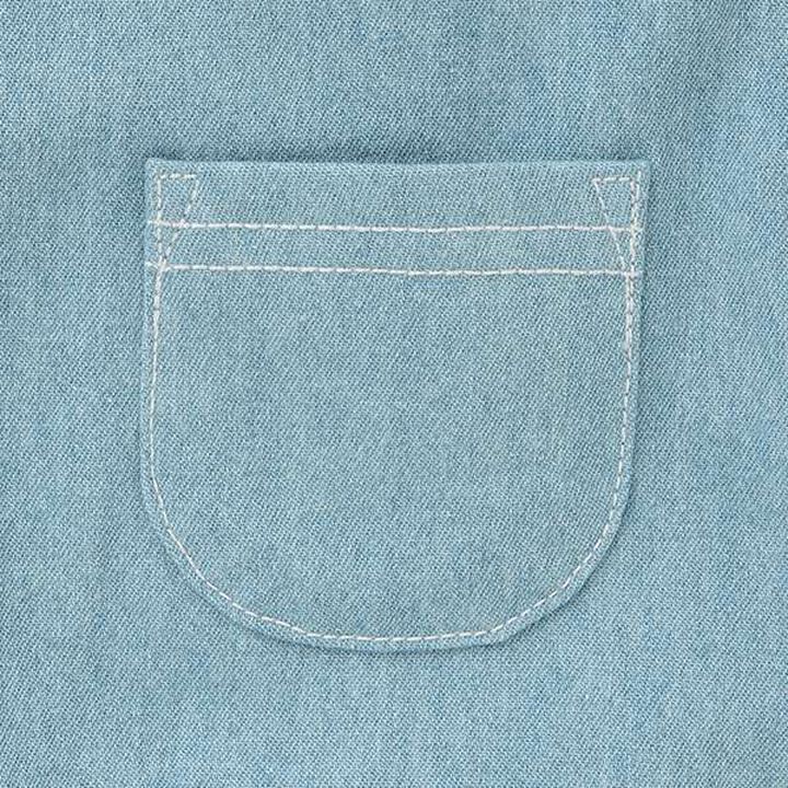 Salope-Style Short-Sleeve Coverall,Off white, medium image number 6