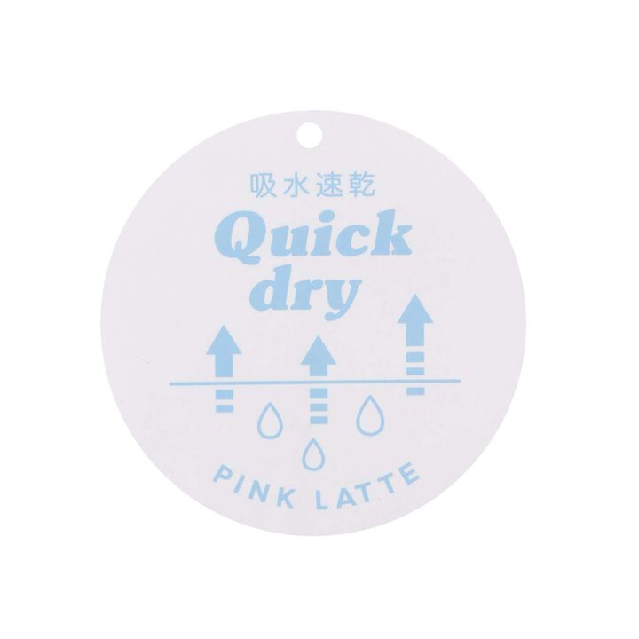 [2WAY・Quick-Dry Absorbent] T-Shirt with Clear Belt,Lavender, medium image number 12