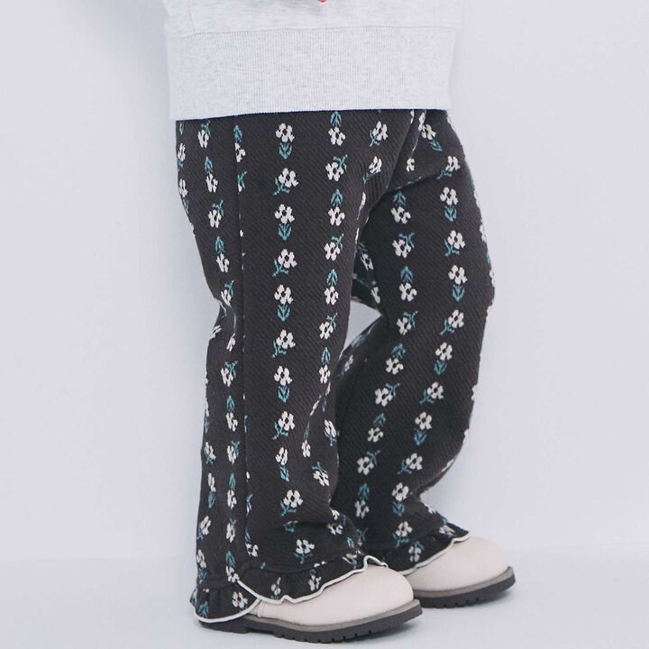 Merrowed Frill Flared Pants,, medium