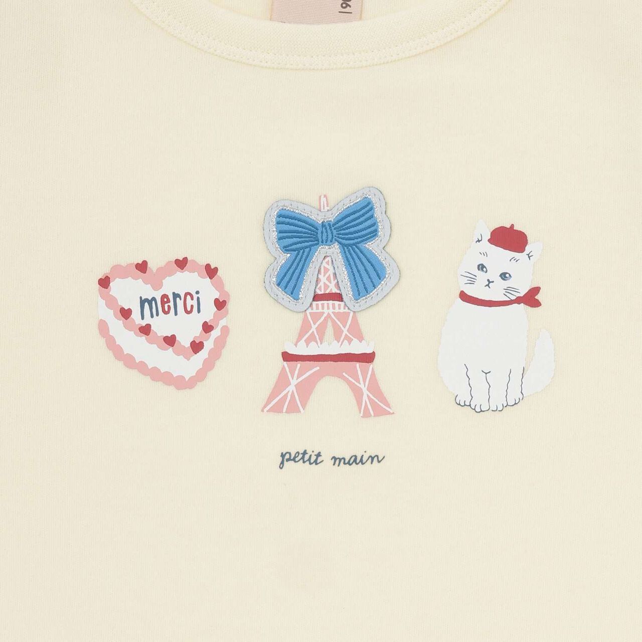 [Affordable] Girls Long-Sleeve T-Shirt,Off white, large image number 3