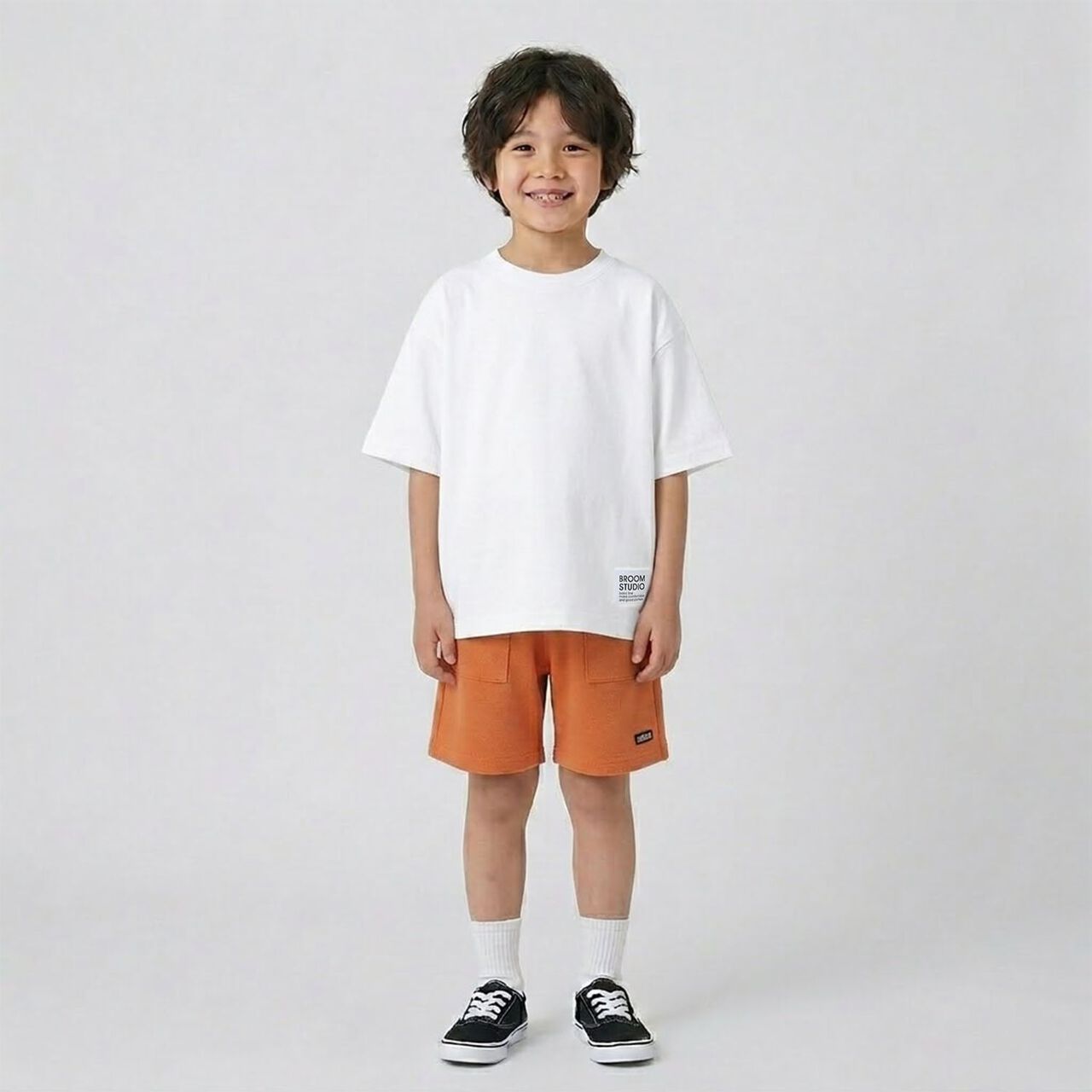 [100% Cotton] Everyday Favorite! Short Sleeve T-Shirts (2-Piece Set) [Kids, Boys & Girls],Milky white, large image number 35