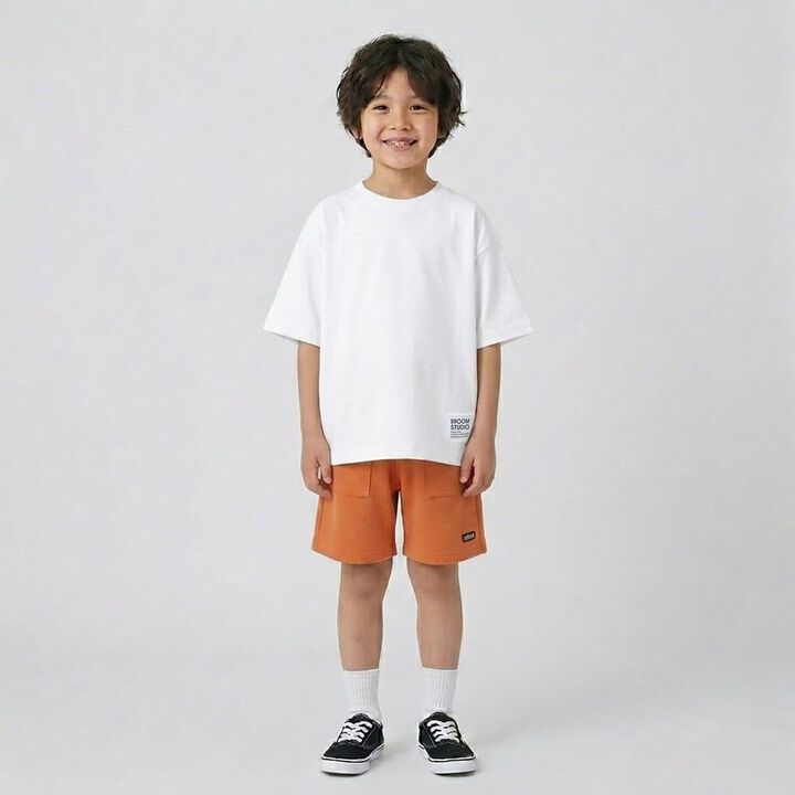 [100% Cotton] Everyday Favorite! Short Sleeve T-Shirts (2-Piece Set) [Kids, Boys & Girls],Milky white, medium image number 35