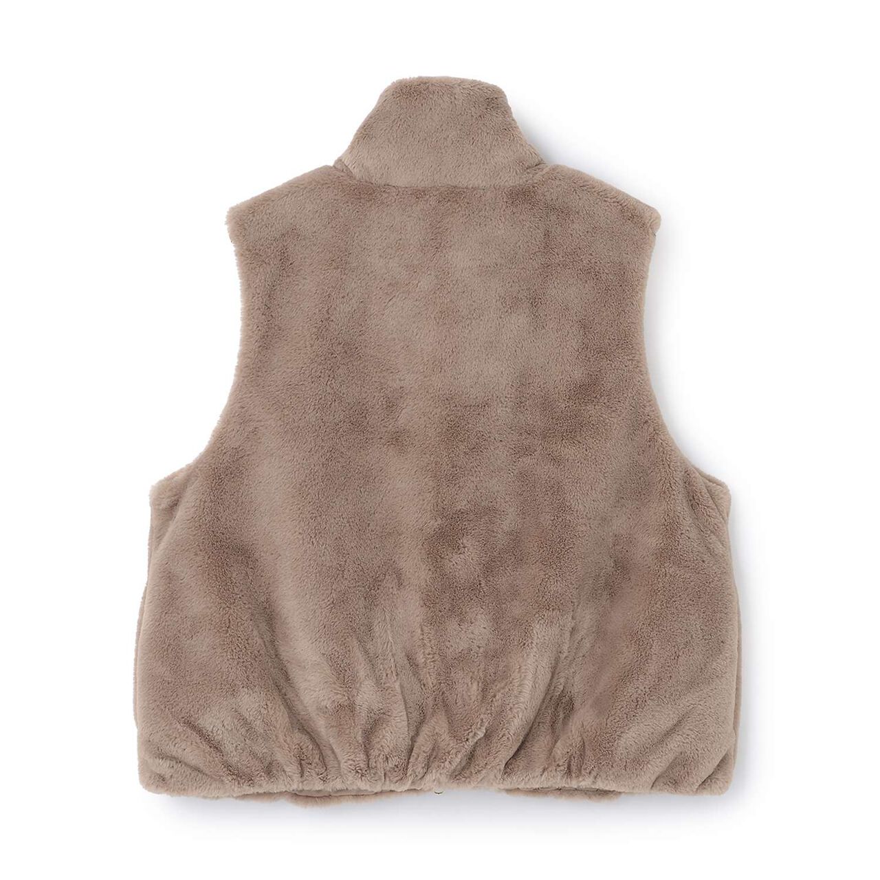 Link - Faux Fur Vest,Mocha tea, large image number 1