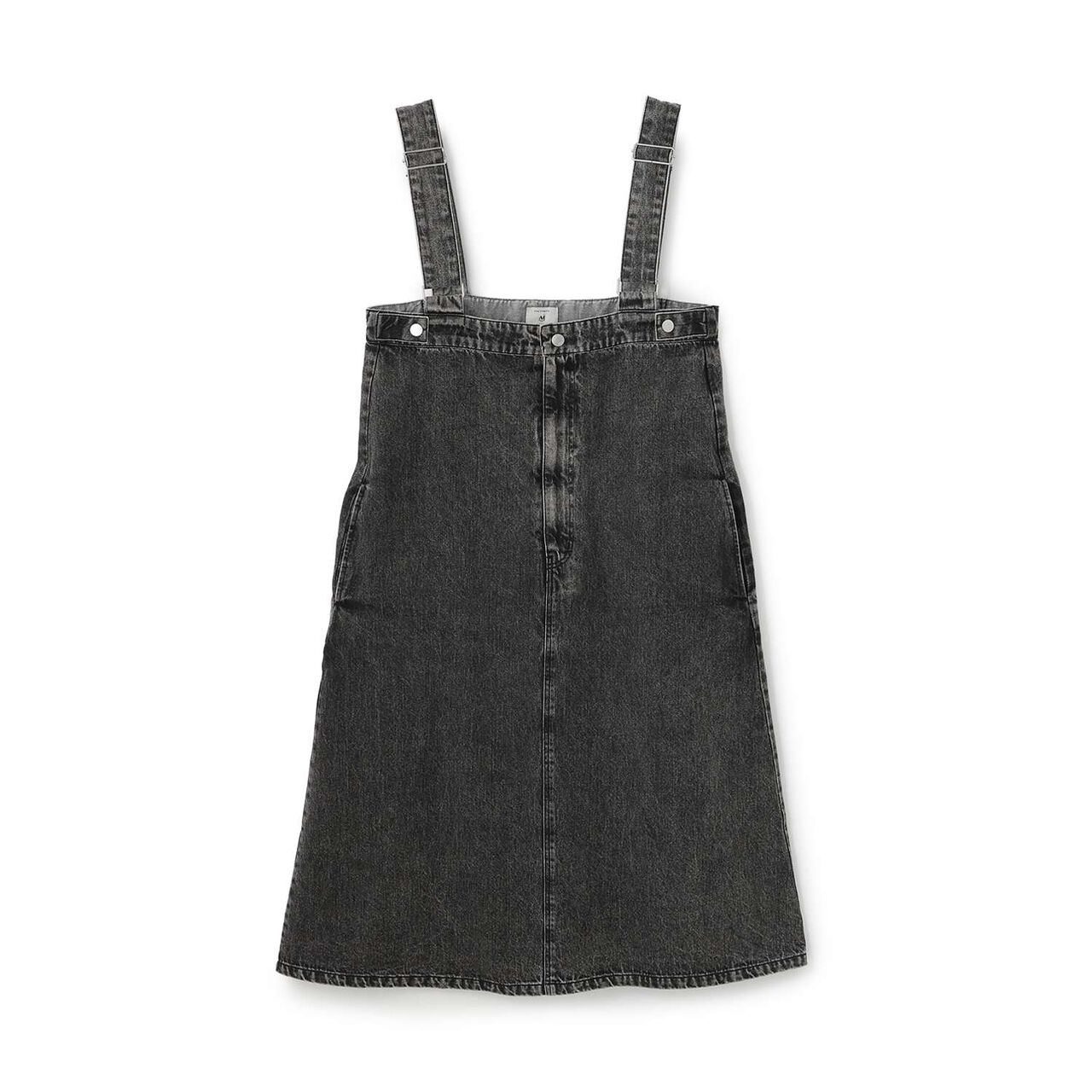 [AMI] High-Waist Jumper Skirt,Black, large image number 8