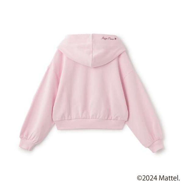 Barbie / Black Cropped Parka,Black, medium image number 4