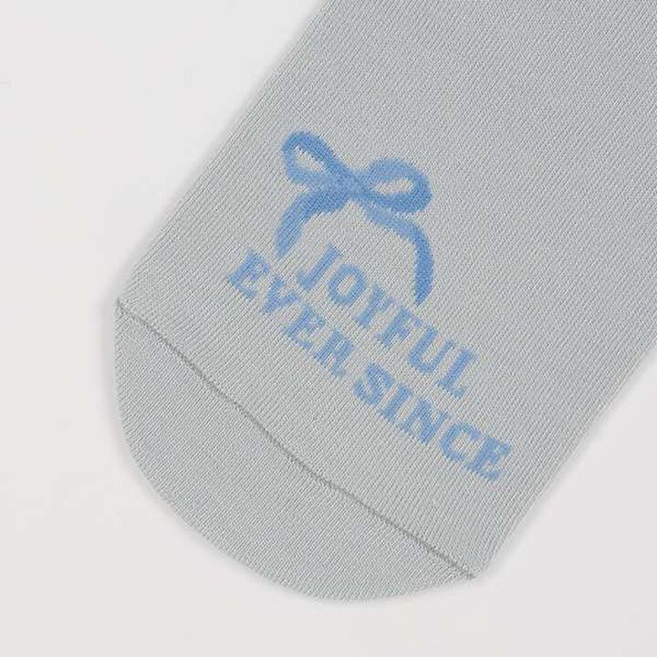 Logo Ribbon Sneaker Socks,Off white, medium image number 2