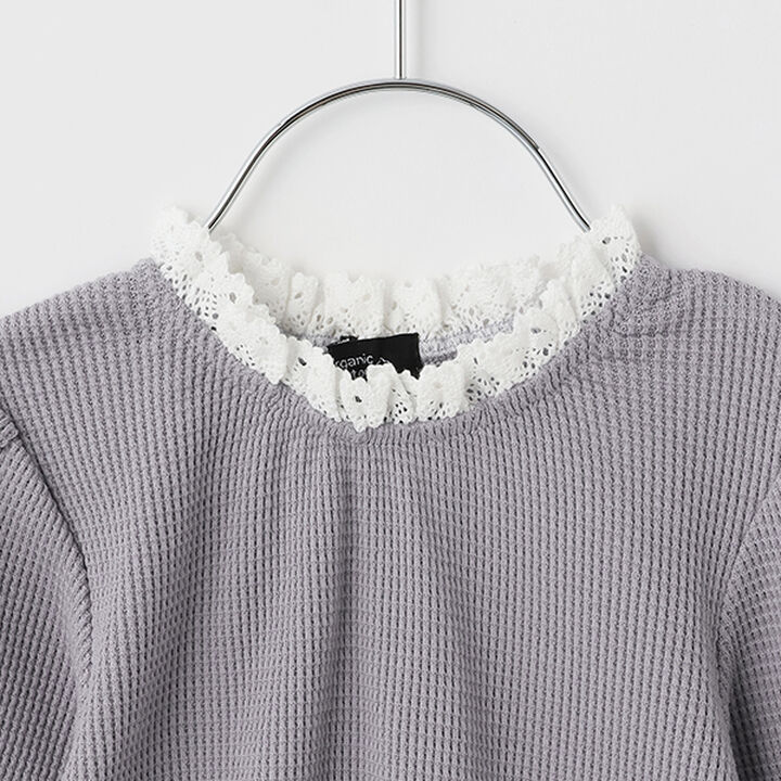 Organic Collared Long-Sleeve T-Shirt,Gray, medium image number 10