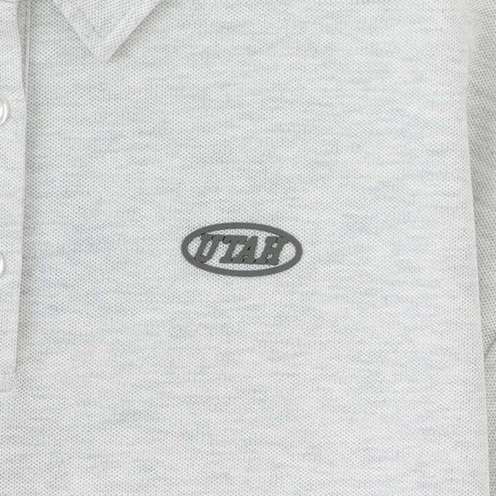 [LTXC] Loose Polo Outfit Set,Smoke white, medium image number 8