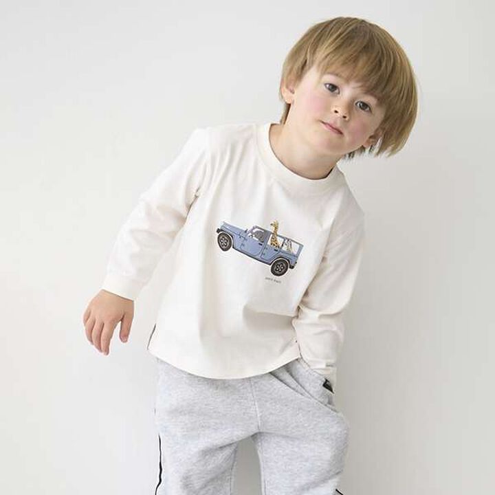 Affordable BOYS Long-Sleeve T-Shirt,Red, medium image number 3