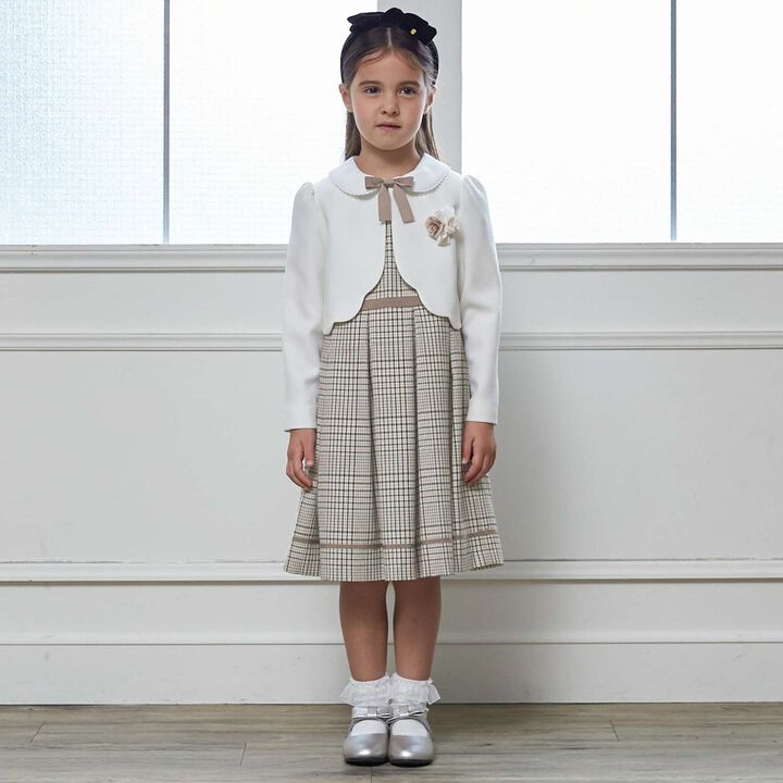 [Formal] Checkered OP + Scallop Trim JK Set,, medium