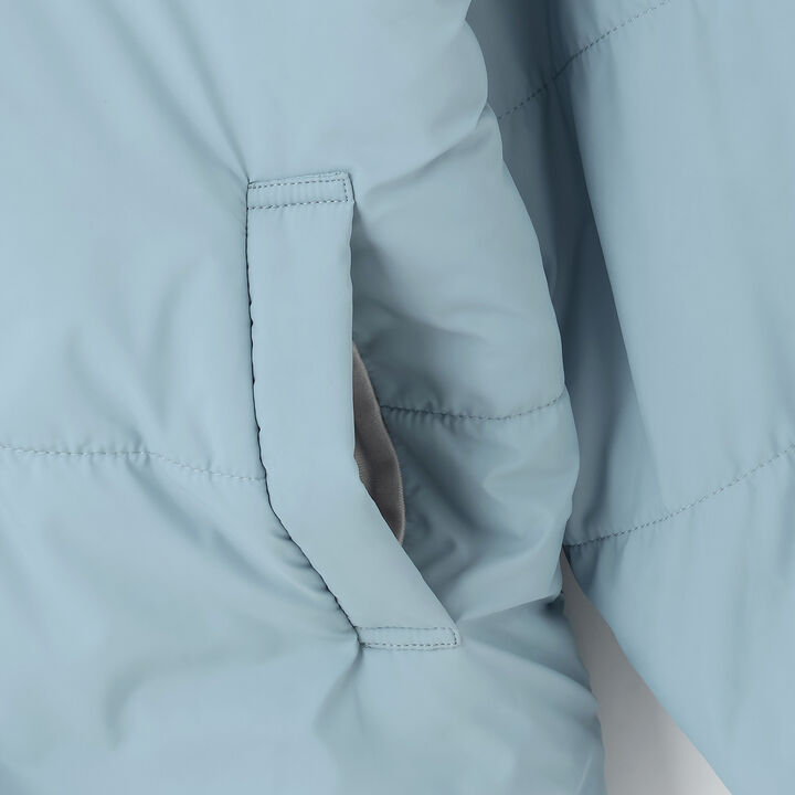 雙面穿絨料短夾克,藍色, medium image number 32