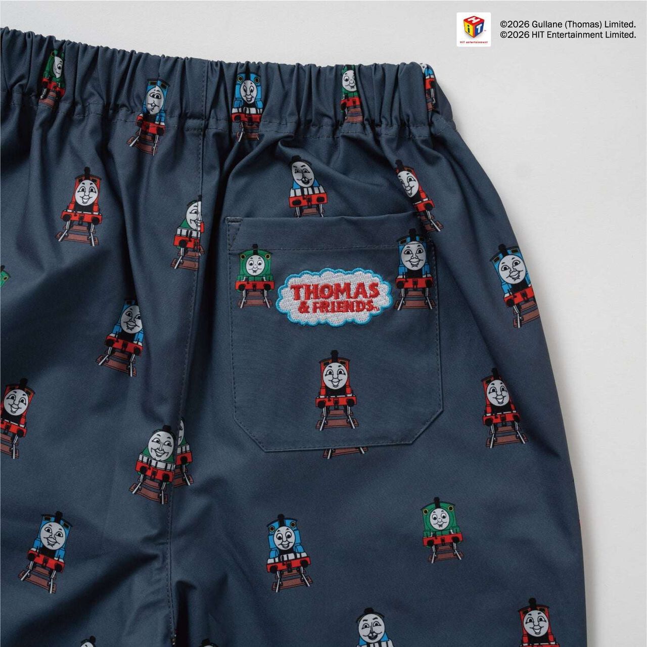 Thomas the Tank Engine All-Over Pattern Pants,Beige, large image number 7