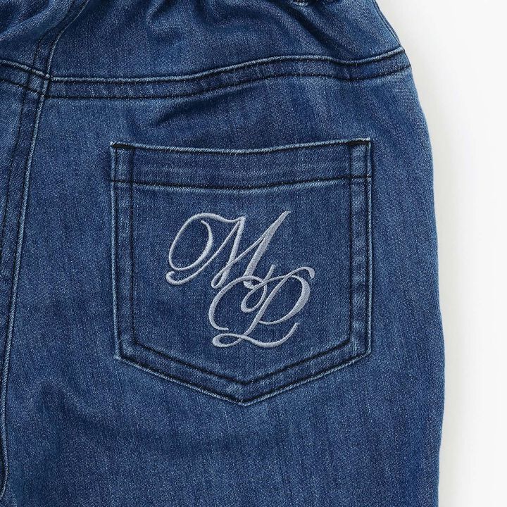 Style Up Flare Denim Long Pants,Blue, medium image number 6