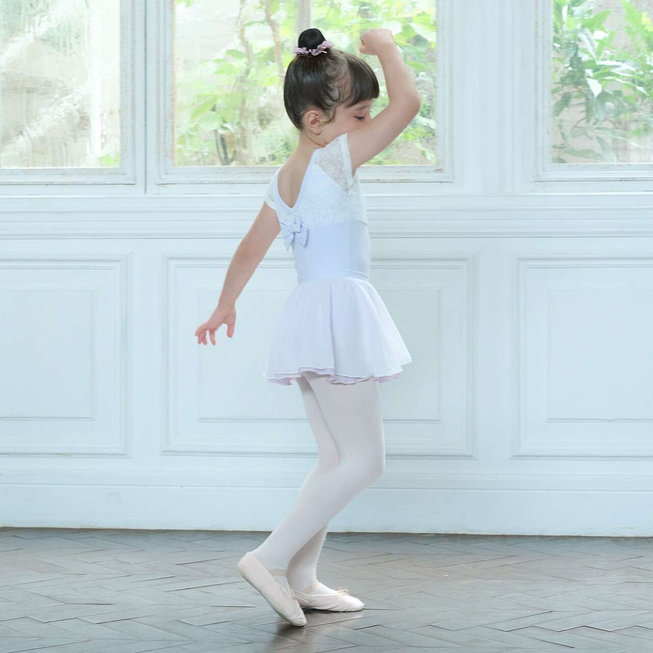 Ballet Lace Leotard Set,Light green, large image number 1