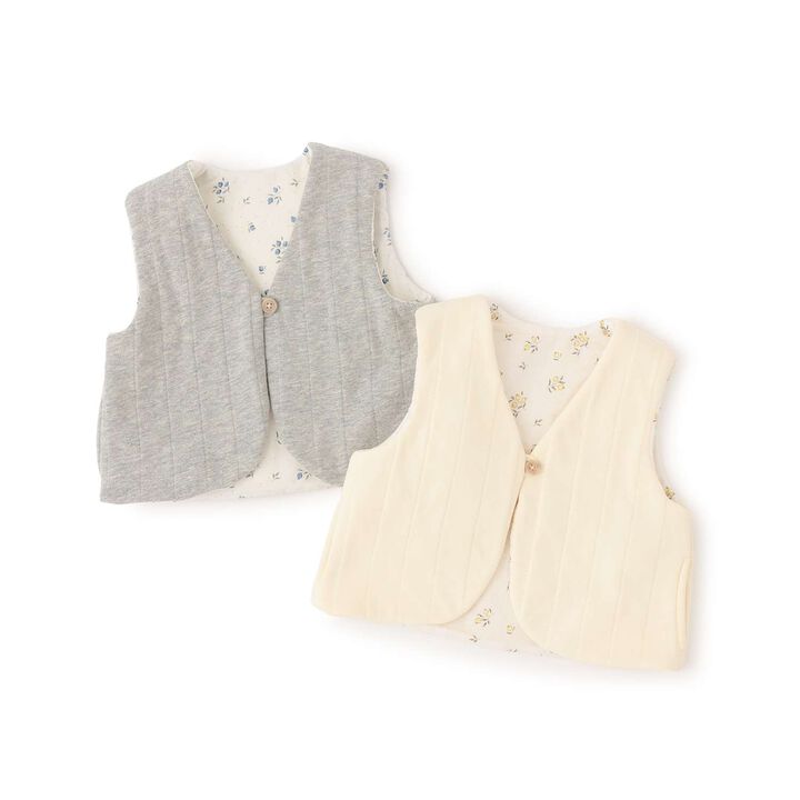 Reversible Vest,Light gray, medium image number 10